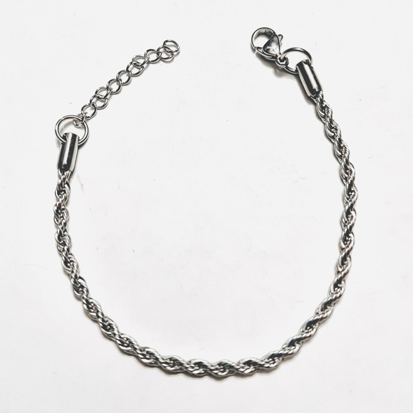 Stainless Steel Rope Bracelet - Picture 3 of 4
